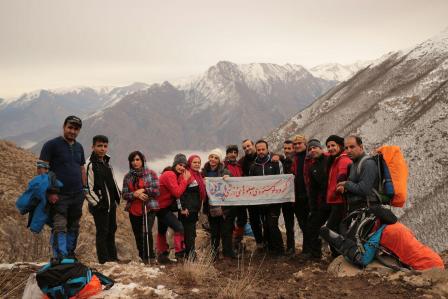 صعود گروه کوهنوردی پارسه به ارتفاعات کمرون