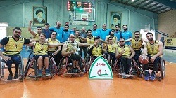 استقبال از سرمربی و بازیکن آملی تیم ملی بسکتبال با ویلچر ایران