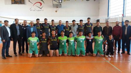 برگزاری مسابقات والیبال قهرمانی کانون بسیج سپاه آمل