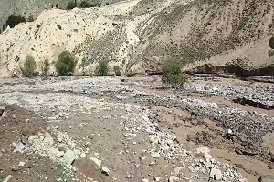  خسارت سیلاب در بخش لاریجان آمل